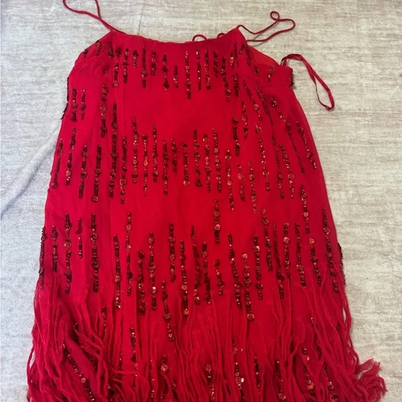 Free people crystal clear mini dress size small - Picture 2 of 3